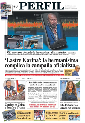 Cover of Perfil (Sabado)