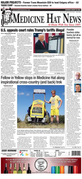 Cover of Medicine Hat News