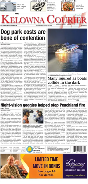 Cover of The Daily Courier