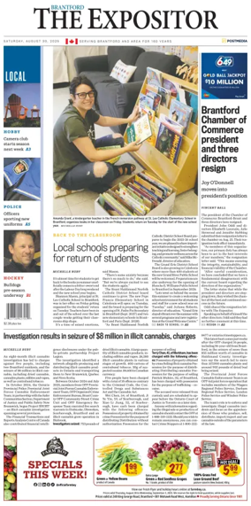 Cover of The Expositor (Brantford)