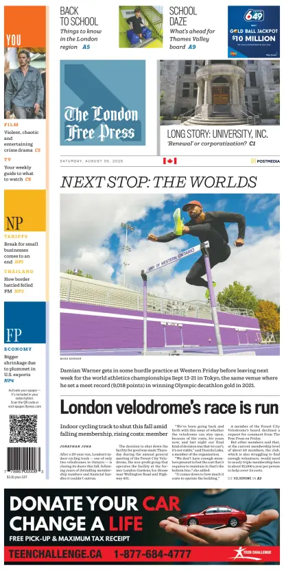 Cover of The London Free Press