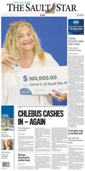 Cover of The Sault Star