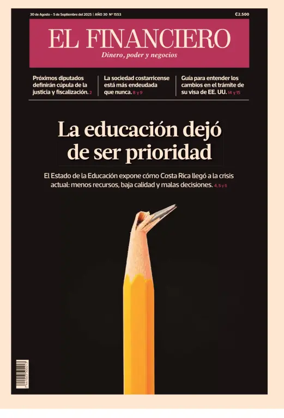 Cover of El Financiero (Costa Rica)