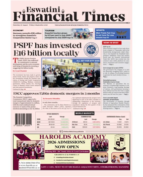 Cover of Eswatini Financial Times