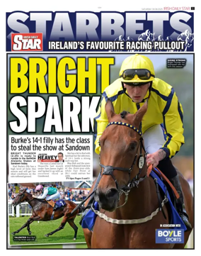 Cover of Irish Daily Star - Starbets