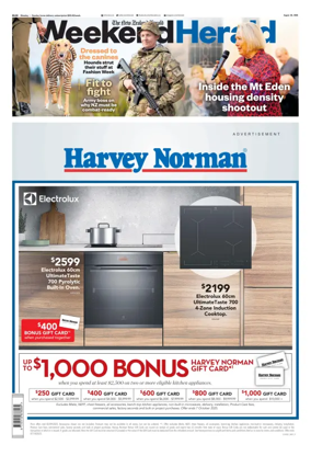 Cover of Weekend Herald