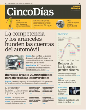 Cover of Cinco Días