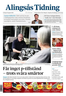 Cover of Alingsås Tidning