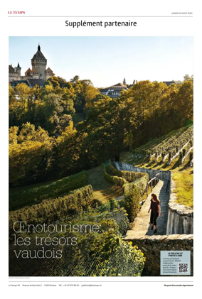 Cover of Le Temps Supplement
