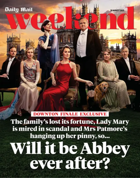 Cover of Daily Mail Weekend Magazine