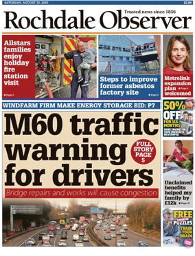 Cover of Rochdale Observer