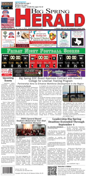 Cover of Big Spring Herald Weekend