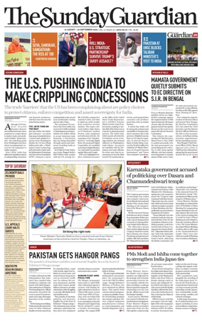 Cover of The Sunday Guardian