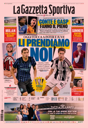Cover of La Gazzetta dello Sport - Verona