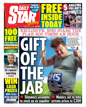 Cover of Daily Star Sunday