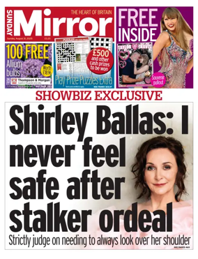 Cover of Sunday Mirror