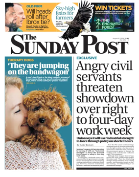 Cover of The Sunday Post (Central Edition)