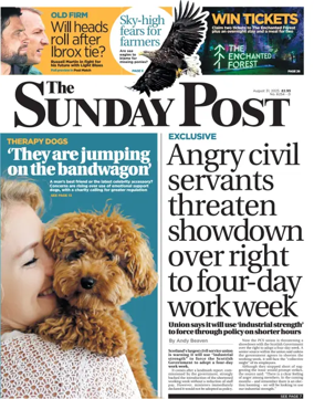 Cover of The Sunday Post (Dundee)