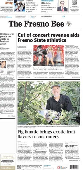 Cover of The Fresno Bee (Sunday)