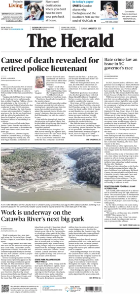 Cover of The Herald (Rock Hill)