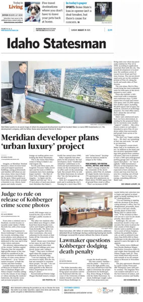 Cover of The Idaho Statesman (Sunday)