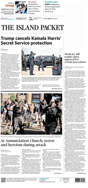 Cover of The Island Packet (Sunday)