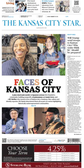 Cover of The Kansas City Star (Sunday)