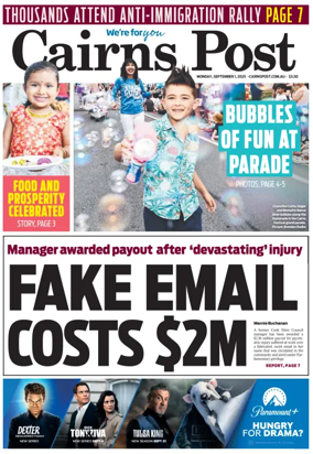Cover of The Cairns Post