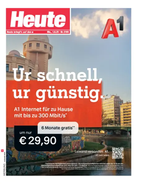Cover of Heute - Wien Ausgabe