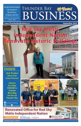 Cover of Thunder Bay Business
