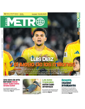 Cover of Publimetro Colombia