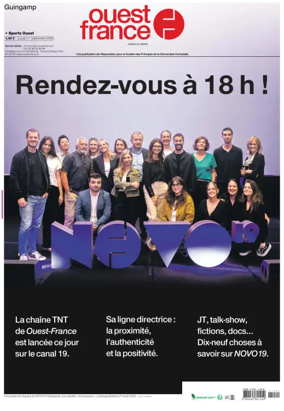 Cover of Ouest France (Guingamp)