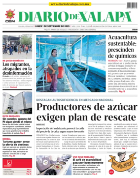 Cover of Diario de Xalapa