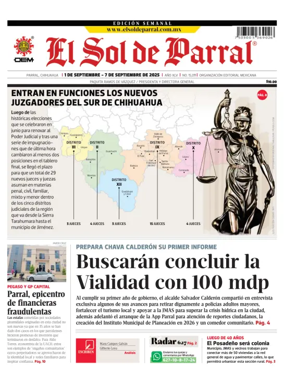 Cover of El Sol de Parral