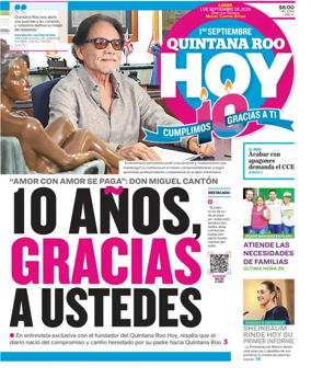 Cover of Quintana Roo Hoy