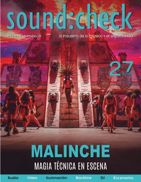 Cover of sound:check magazine mexico