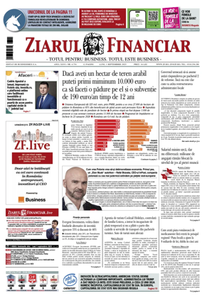 Cover of Ziarul Financiar