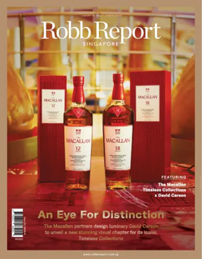 Cover of Robb Report Singapore