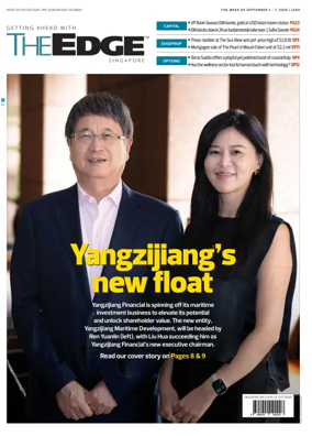 Cover of The Edge Singapore