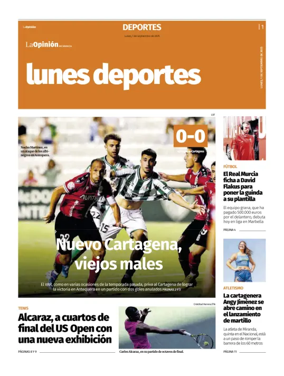 Cover of Lunes Deportes