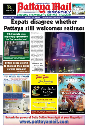 Cover of Pattaya Mail