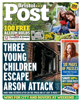 Cover of Bristol Post