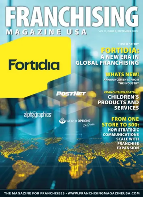 Cover of Franchising Magazine USA