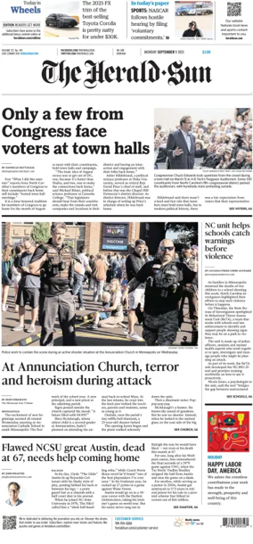 Cover of The Herald Sun