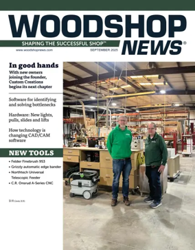 Cover of Woodshop News
