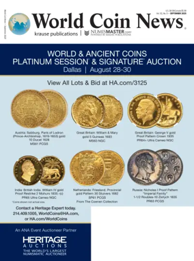 Cover of World Coin News