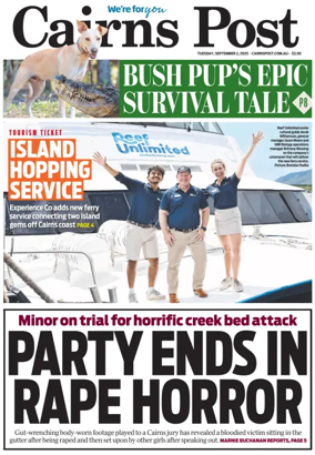Cover of The Cairns Post