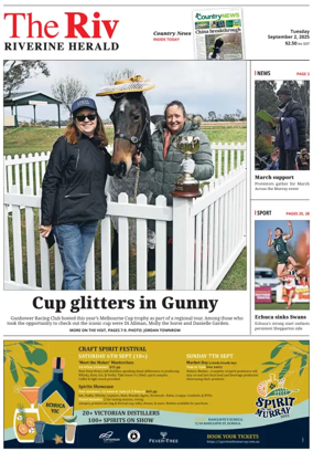 Cover of The Riverine Herald