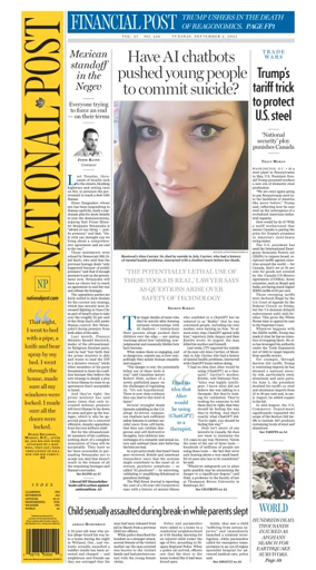 Cover of National Post - (National Edition)