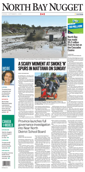 Cover of North Bay Nugget